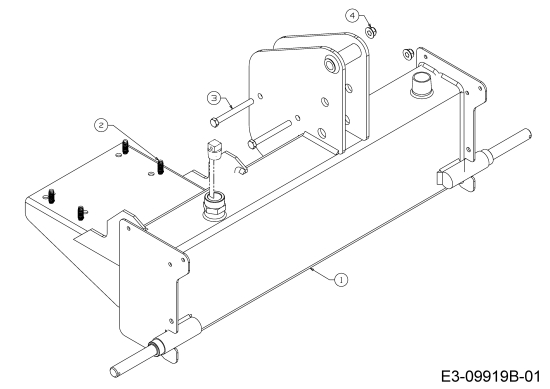 Cub Cadet Ersatzteile Holzspalter LS 27 24BG5HM5710  (2014) Öltank