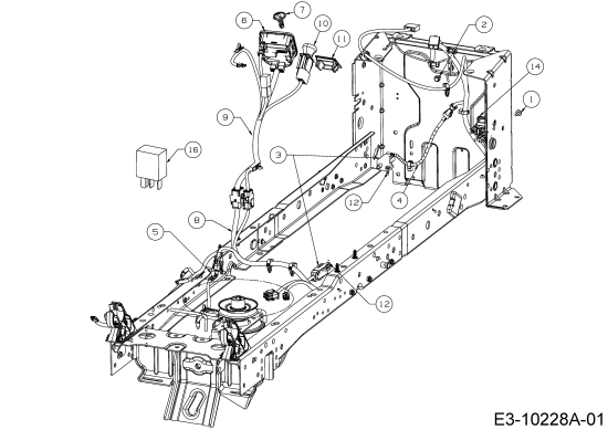 Cub Cadet Ersatzteile Rasentraktoren LX 42 13AZA4CS330  (2017) Elektroteile