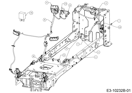 Cub Cadet Ersatzteile Rasentraktoren LX 46 13BPA4CN330  (2018) Elektroteile