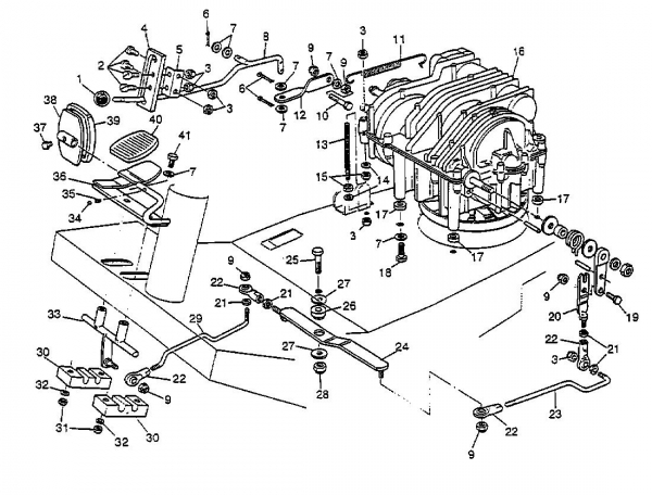 Ersatzteile Yard-Man Rasentraktoren FH 125 Typ: 13A-526-643  (1999) Hydrostat