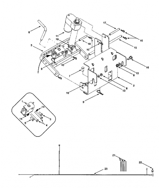 Ersatzteile Zubehör Garten- und Rasentraktoren Anhängekupplung für 800 Serie (RT-99) Typ: 190-824-000  (2000) Grundgerät