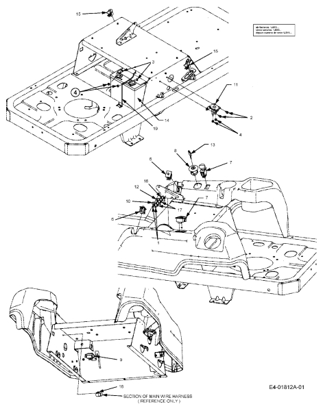 Cub Cadet Ersatzteile Zero Turn RZT 50 17AA5D7P603  (2006) Elektroteile