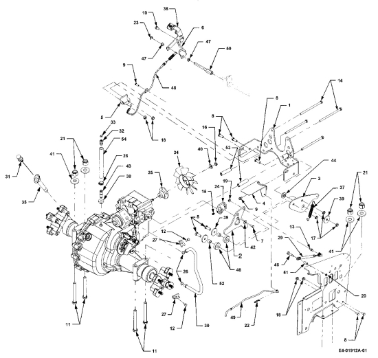 Cub Cadet Ersatzteile Gartentraktoren HDS 3235 14B-692-603  (2005) Anbauteile Hinterachse