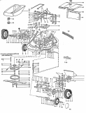 Ersatzteile WOLF-Garten Benzin Rasenmäher mit Antrieb 6.46 BAM Typ: 6948580 Serie A  (1996) Grundgerät 