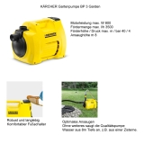 GARDENA Ersatzteile KÄRCHER Gartenpumpe BP 3 Garden
