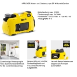 GARDENA Ersatzteile KÄRCHER Haus- und Gartenpumpe BP 4 Home & Garden