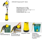 GARDENA Ersatzteile KÄRCHER Fasspumpe BP 1 Barrel