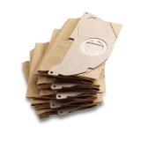 KÄRCHER Zubehör Papierfilterbeutel KFI 222, 5 Stück für ältere Nass-/Trockensauger