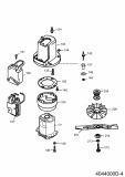Ersatzteile WOLF-Garten Akku Rasenmäher ohne Antrieb Premio 40 AC Typ: 4044000 Serie D  (2010) Elektromotor, Elektroteile, Messer 