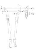 Ersatzteile GARDENA Astschere 870 A 645