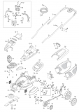 GARDENA Ersatzteile Elektro Rasenmäher PowerMax 42 E 4043