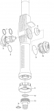 Ersatzteile GARDENA Cleansystem Wasserstiel 150 cm 5550