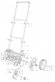 GARDENA Ersatzteile Handrasenmäher 4000 SM 2445