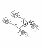 Ersatzteile WOLF-Garten Elektro Rasenmäher ohne Antrieb Compact plus 32 E Typ: 4913000 Serie B  (2007) Höhenverstellung, Räder 