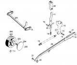 Ersatzteile WOLF-Garten Elektro Rasenmäher ohne Antrieb HB 42 E Typ: 4940685 Serie A  (2000) Höhenverstellung, Räder 