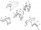 Ersatzteile WOLF-Garten Scooter SV 4 Typ: 6155000 Serie E  (2008) Sitz, Verkleidungen 