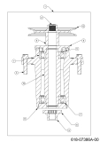 Cub Cadet Ersatzteile Zero Turn XZ7 L152I ULTIMA 47ATAHA8603 (2024) Messerspindel 618-07386A