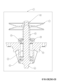 Cub Cadet Ersatzteile Zero Turn XZ5 L127 17AIEACL603 (2024) Messerspindel 618-09256