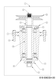 Cub Cadet Ersatzteile Zero Turn XZ8 S122 ULTIMA 47AICAB6603 (2024) Messerspindel 618-09635A