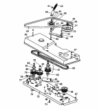 Ersatzteile WOLF-Garten Rasentraktor Trac OHV 7 Typ: 6205000 Serie A  (2001) Mähantrieb 