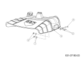 Cub Cadet Ersatzteile Rasentraktoren LT1 NS92 13AB77BY603 (2023) Deflektor