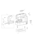 Makita Ersatzteile Akku-Kreuzlinienlaser SK105GD
