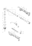 Makita Ersatzteile Akku-Winkelbohrmaschine DA333D