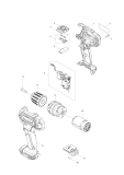 Makita Ersatzteile Akku-Bohrschrauber DF333D