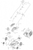 GARDENA Ersatzteile Elektro Rasenmäher PowerMax 1100/32 5031