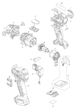 Makita Ersatzteile Akku-Schleifer und -Polierer PV301D