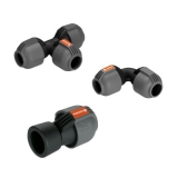 Ersatzteile GARDENA Verbindungsteile für Sprinkler System neu 25 mm Rohre