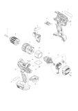 Makita Ersatzteile Akku-Bohrschrauber DDF482