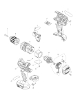 Makita Ersatzteile Akku-Schlagbohrschrauber DHP482