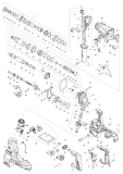 Makita Ersatzteile Akku-Kombihammer DHR281