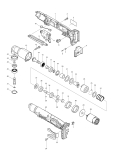 Makita Ersatzteile Akku-Winkelschlagschrauber DTL061