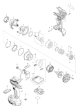 Makita Ersatzteile Akku-Schlagschrauber DTW301