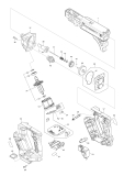 Makita Ersatzteile Akku-Magazinschrauber DFR552