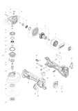 Makita Ersatzteile Akku-Winkelschleifer DGA511
