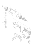 Makita Ersatzteile Akku-Knabber DJN161