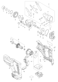 Makita Ersatzteile Akku-Blechschere DJS200
