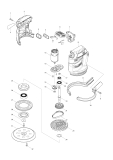 Makita Ersatzteile Akku-Exzenterschleifer DBO180