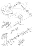 Makita Ersatzteile Akku-Freischneider DUR369L