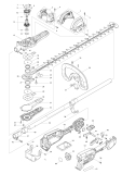 Makita Ersatzteile Akku-Heckenschneider DUN600L