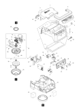 Makita Ersatzteile Akku-Staubsauger DVC157L