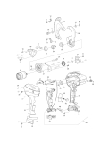 Makita Ersatzteile Akku-Kabelschneider DTC100