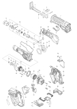Makita Ersatzteile Akku-Reciprosäge JR001G