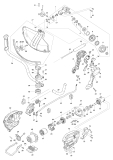 Makita Ersatzteile Akku-Freischneider UR006G