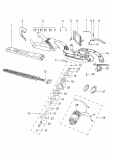 Ersatzteile WOLF-Garten Elektroheckenschere HS 50 E Typ: 7495000  (2007) Grundgerät 