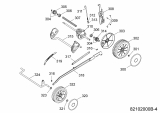 Ersatzteile Florabest Motormäher mit Antrieb 46 BA/07 Typ: 8102000 Serie B  (2007) Getriebe, Räder