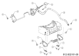 Cub Cadet Ersatzteile Motormäher mit Antrieb LM2 DR53s 12EBPQKC603 (2023) Achsen, Höhenverstellung